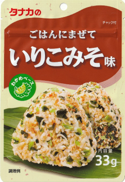 ごはんにまぜて　いりこみそ味