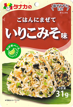 ごはんにまぜて　いりこみそ味